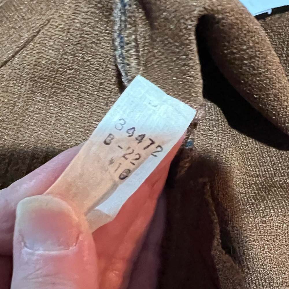 Vintage 1960s Butte Knit Brown Polyester Blazer with Nautical Buttons - Picture 10 of 10